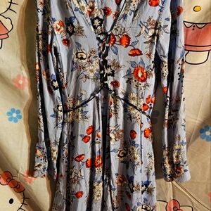 Mauve Anthropologie Dress